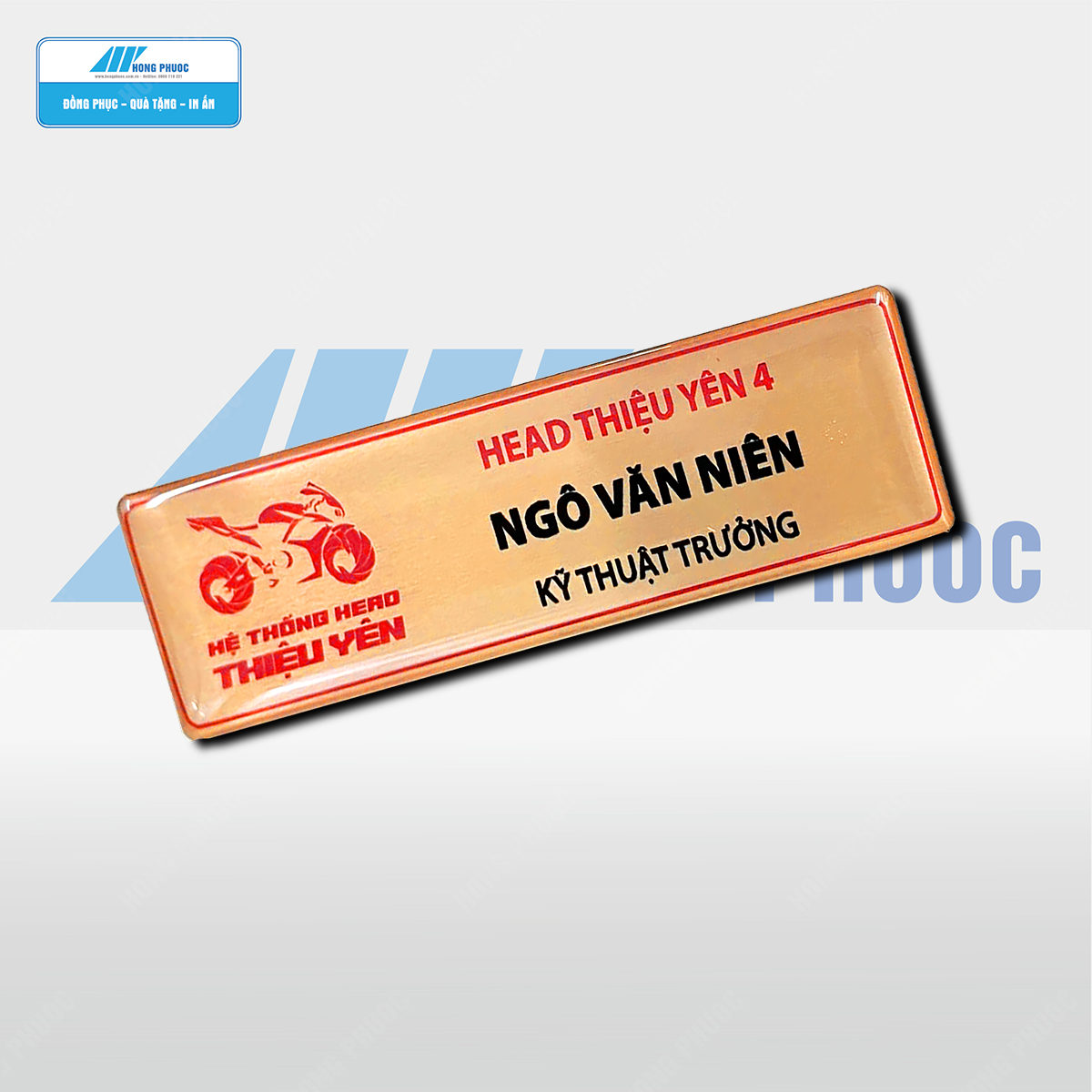 Thẻ tên nam châm Thiệu Yên